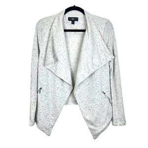 MOSSIMO RARE Waterfall Collar Knit Jacket, NWOT, S